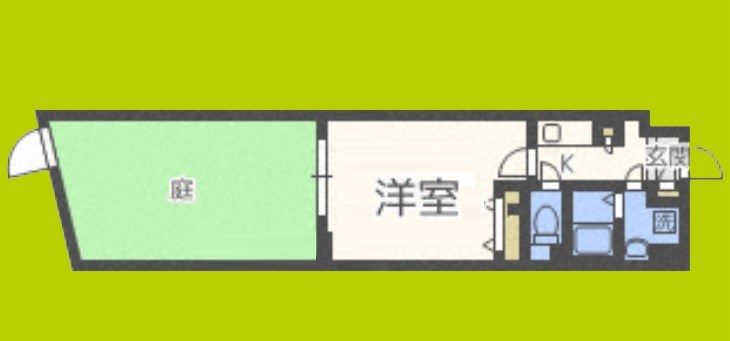 ラムール難波西 間取り