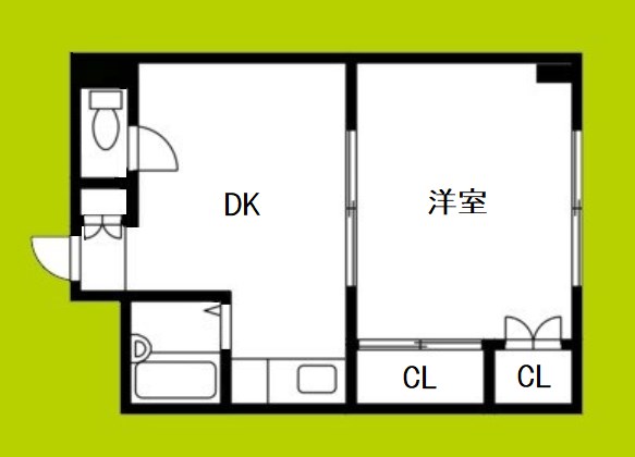 協和ハイツ1号館 間取り