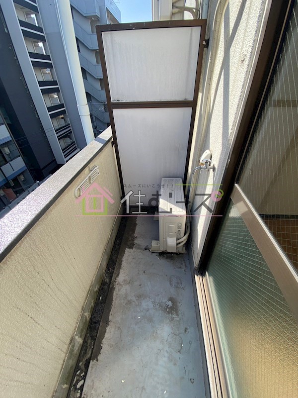 フレックス新大阪Ⅱ ベランダ