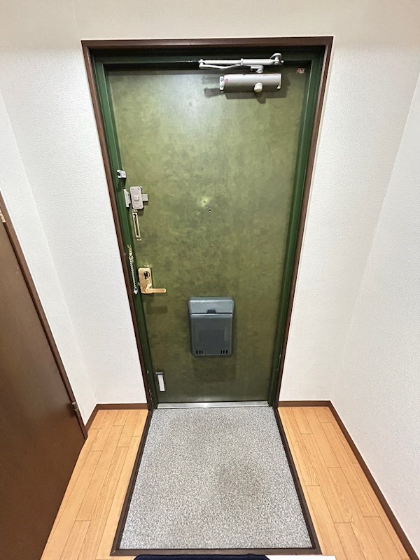 リバーフロントさつき 玄関