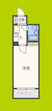 エスリード松屋町 間取り