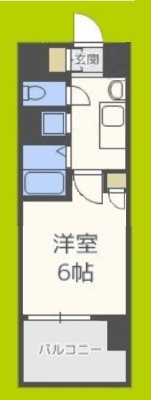 プレサンス難波元町  間取り