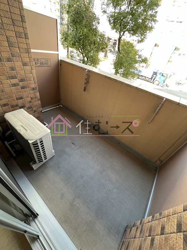 プレサンス難波元町  ベランダ