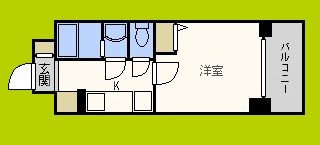 Rainbow　Court立売堀 間取り