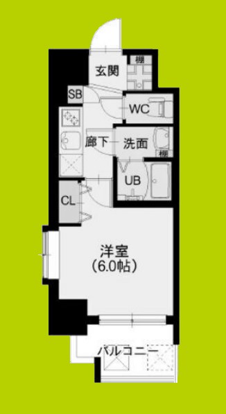 スプランディッド阿倍野 間取り