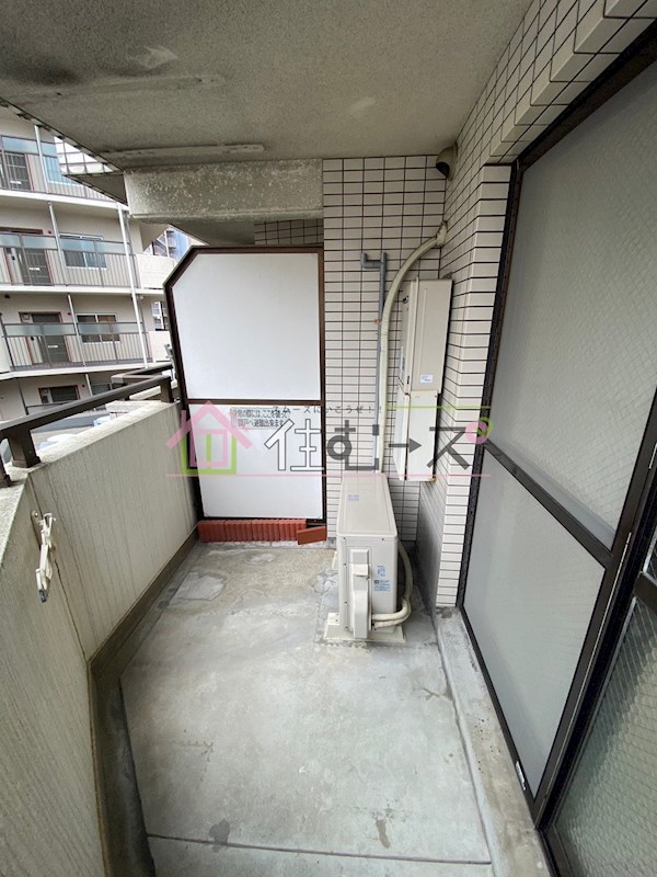 リエス天王寺東 ベランダ