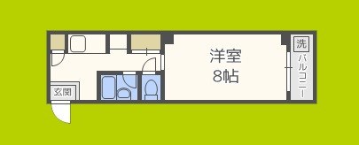 ユーハイツ日本橋 間取り