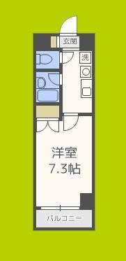 フォレスト今里 間取り