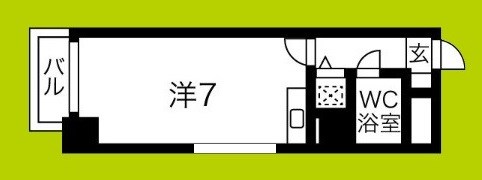 アストロヴィラ松屋町  間取り