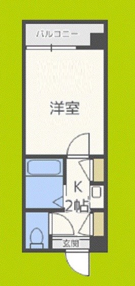 シャルマンフジ住吉弐番館 間取り