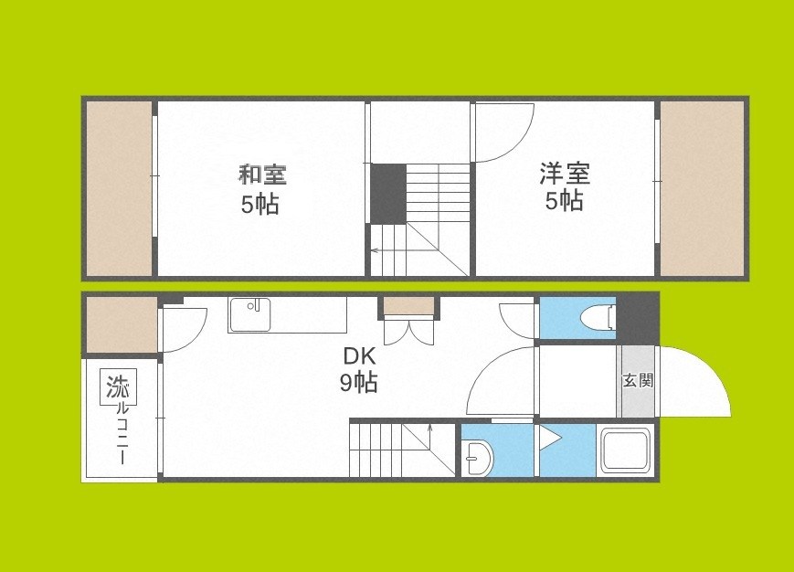 SKグリーンハイツ 間取り