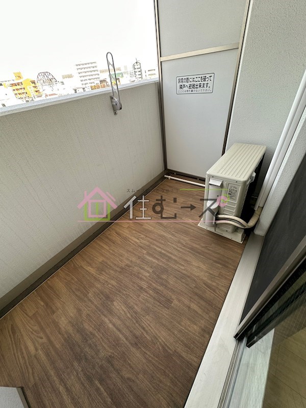 アドバンス大阪グロウスⅡ ベランダ