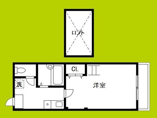 レスポワル新町 間取り