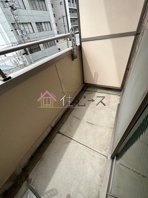 レスポワル新町 ベランダ