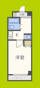 メロディーハイム夕陽丘 間取り