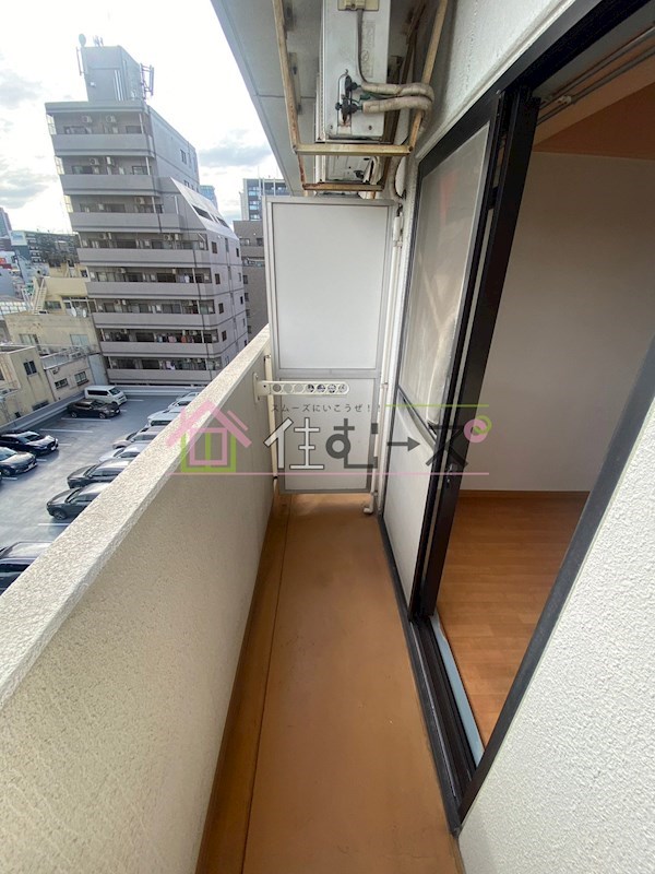 メロディーハイム夕陽丘 ベランダ