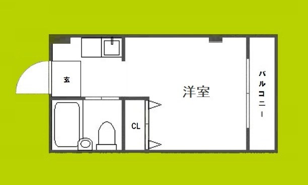 シャトー第2花園 間取り