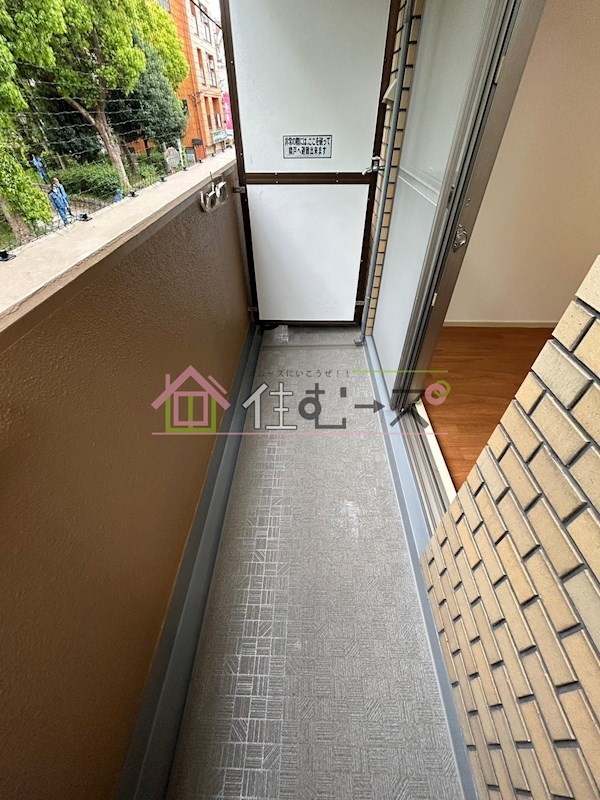 ノルデンハイム豊新 ベランダ