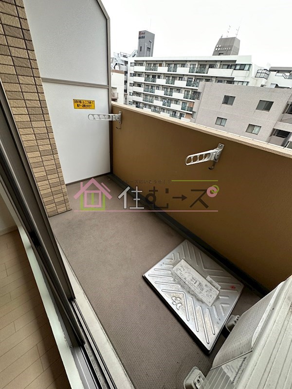 プレサンス難波リバーオアシス ベランダ