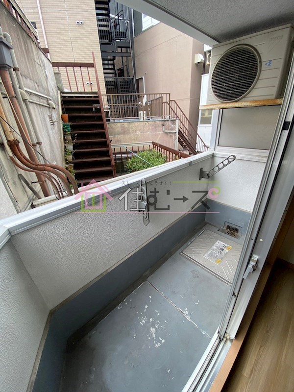 Mヴィレッヂ寺田町 ベランダ