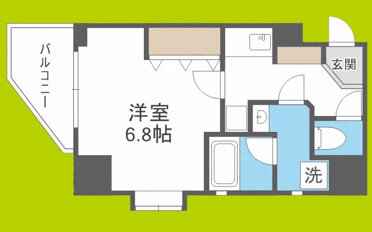 セイワパレス長堀南 間取り
