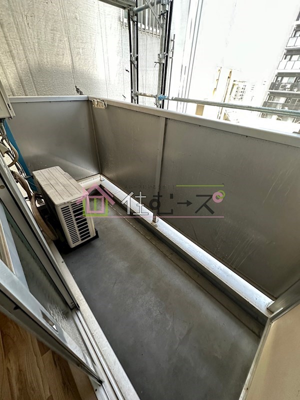 ライズ芦原橋 ベランダ