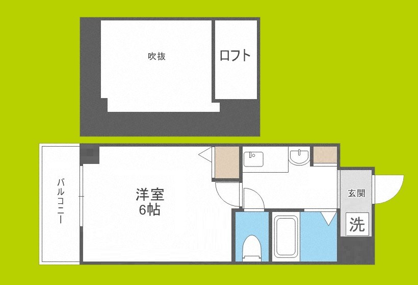 エステムコート難波ミューステージ  間取り