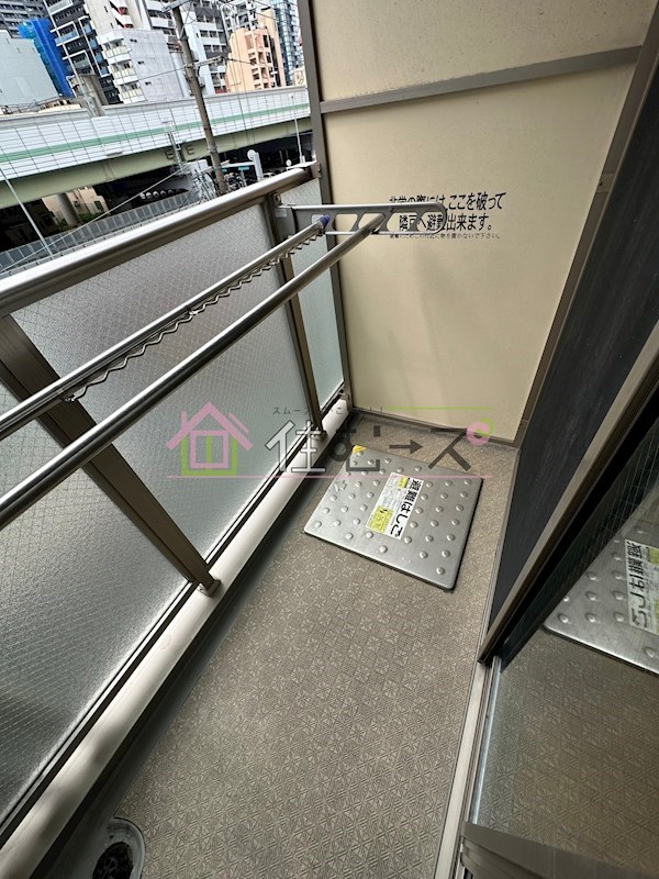 シーガルハイツ心斎橋EAST ベランダ