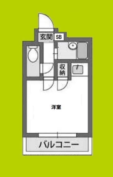シャルマンフジ住吉壱番館 間取り