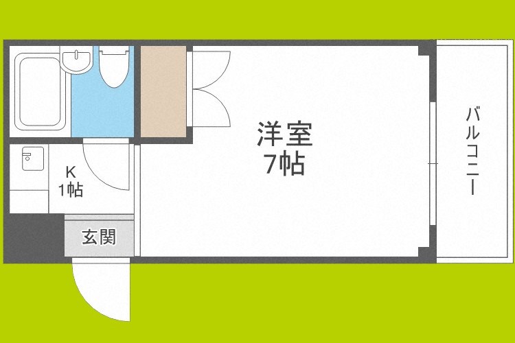 パインハイツ新大阪 間取り