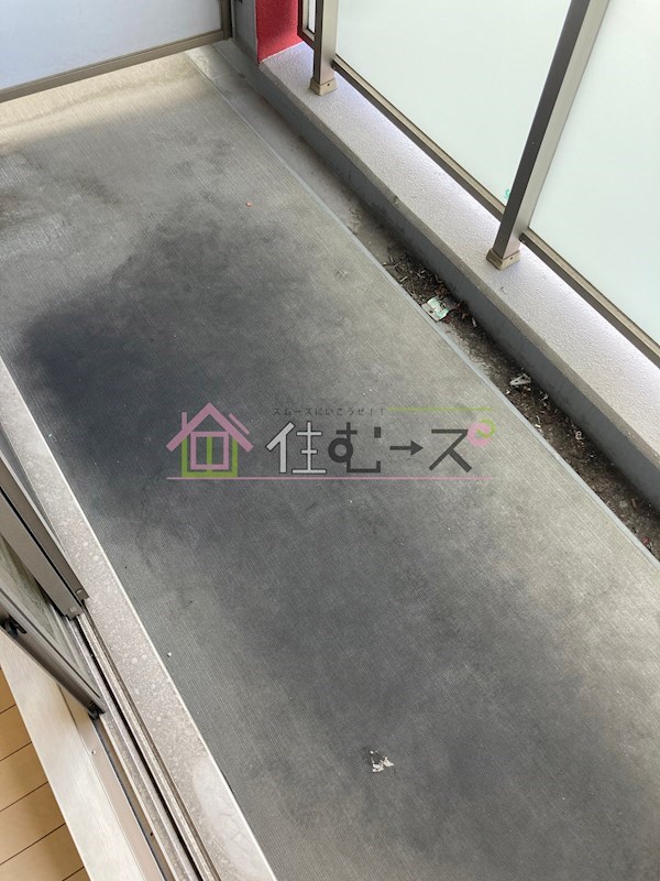 エステムプラザ難波WESTリバークロス ベランダ