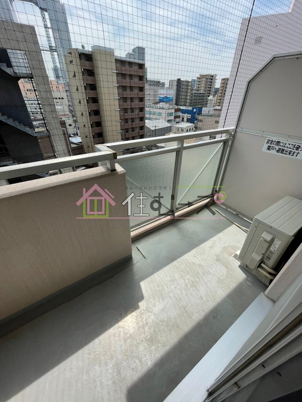 エトワール北梅田 ベランダ