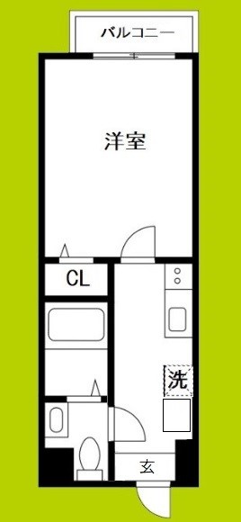 REI難波西 間取り