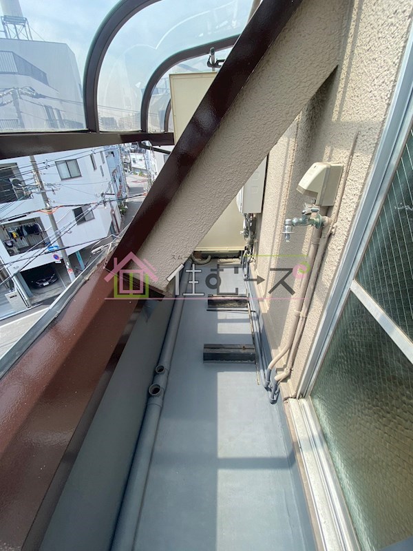 ハイツ辻岡 ベランダ