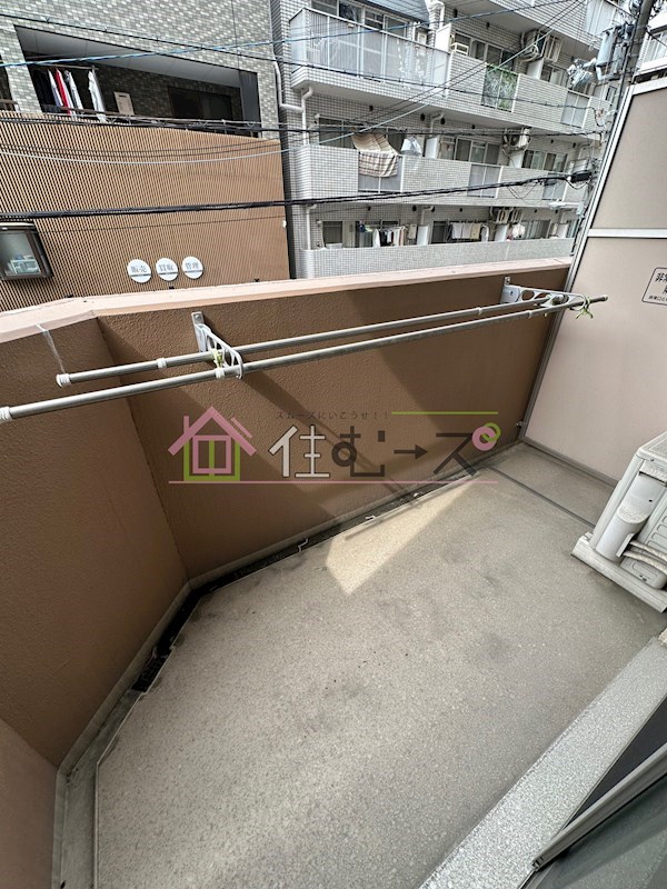 リッツ難波南Ⅱ ベランダ