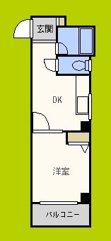 タイホウハイツ敷津3番館 間取り