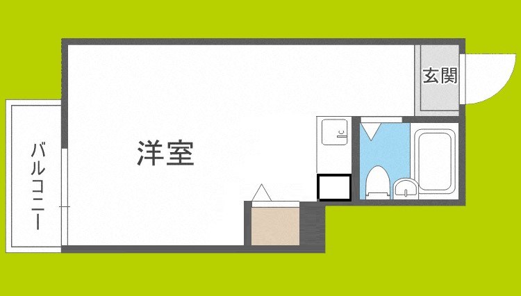 ゆうハイツ流町 間取り