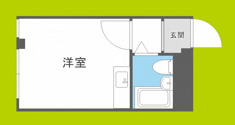 大宝　谷六ロイヤルハイツ 間取り