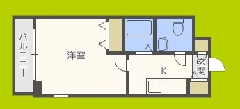 ジュネス東住吉 間取り