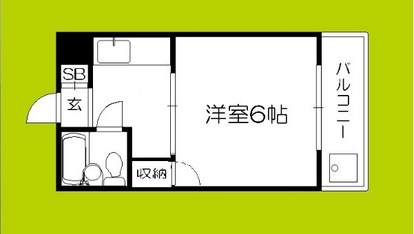 中山ハイツ 間取り