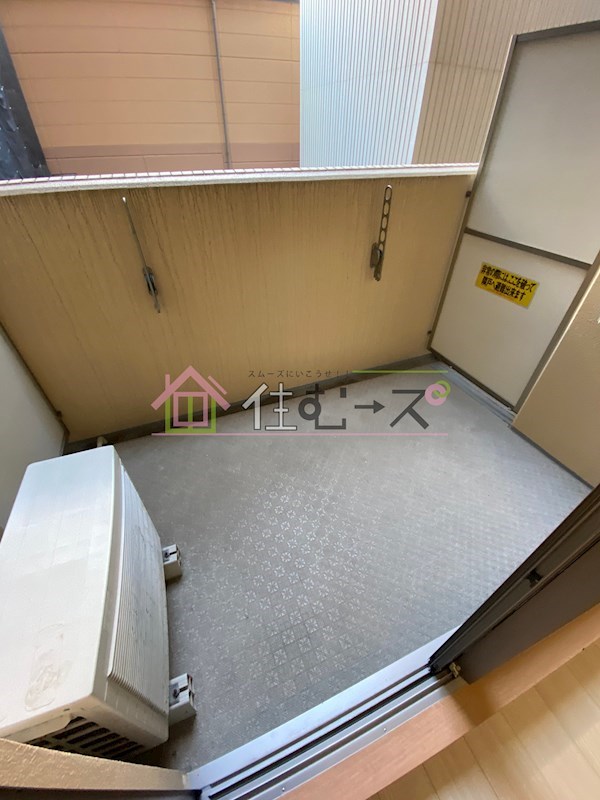 エステムコート大阪・中之島南 ベランダ