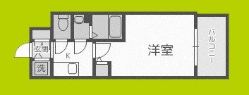 エスリード難波ザ・ゲート  間取り