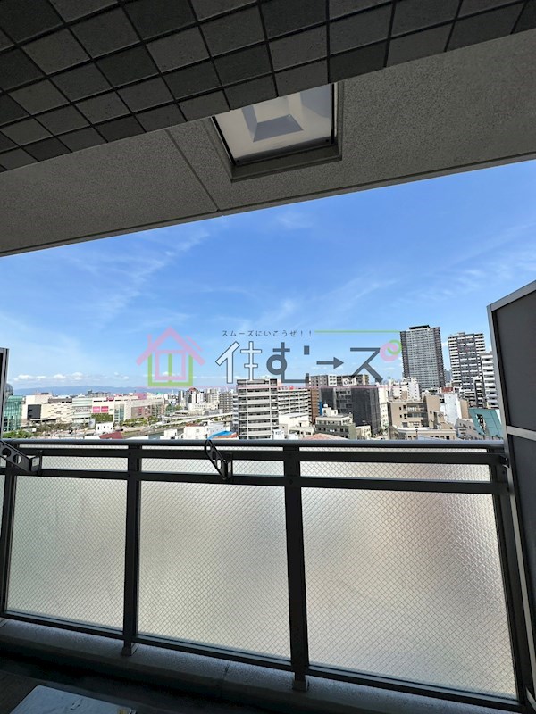 エスリード難波ザ・ゲート  ベランダ