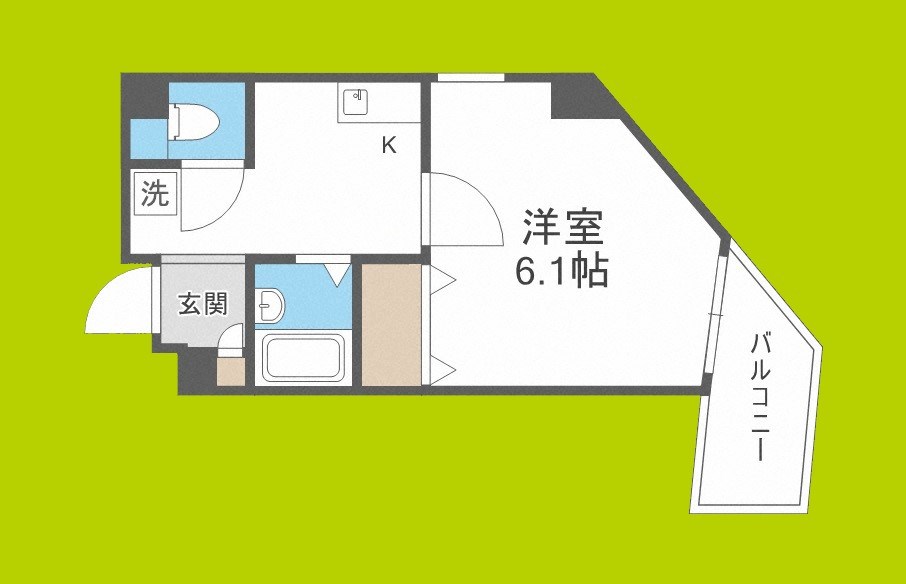 ドエル堀江南 間取り