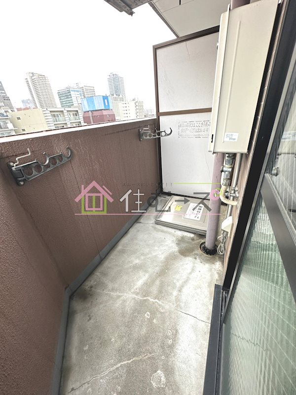 ドエル堀江南 ベランダ