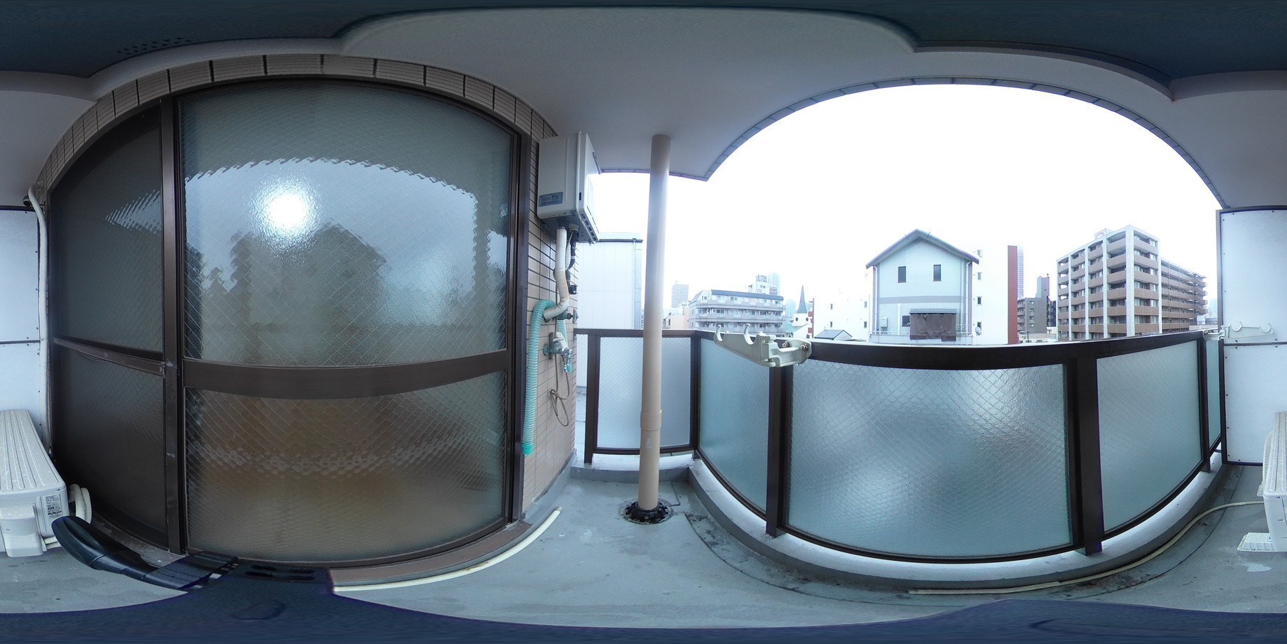 リバーサイド東梅田 ベランダ