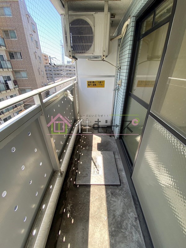 ネオコート天王寺 ベランダ