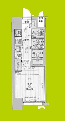 プレサンス　DOMECITY　コレーレ 間取り