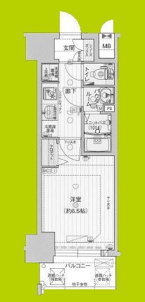プレサンス　DOMECITY　コレーレ 間取り
