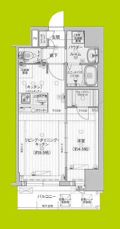 プレサンス　DOMECITY　コレーレ 間取り